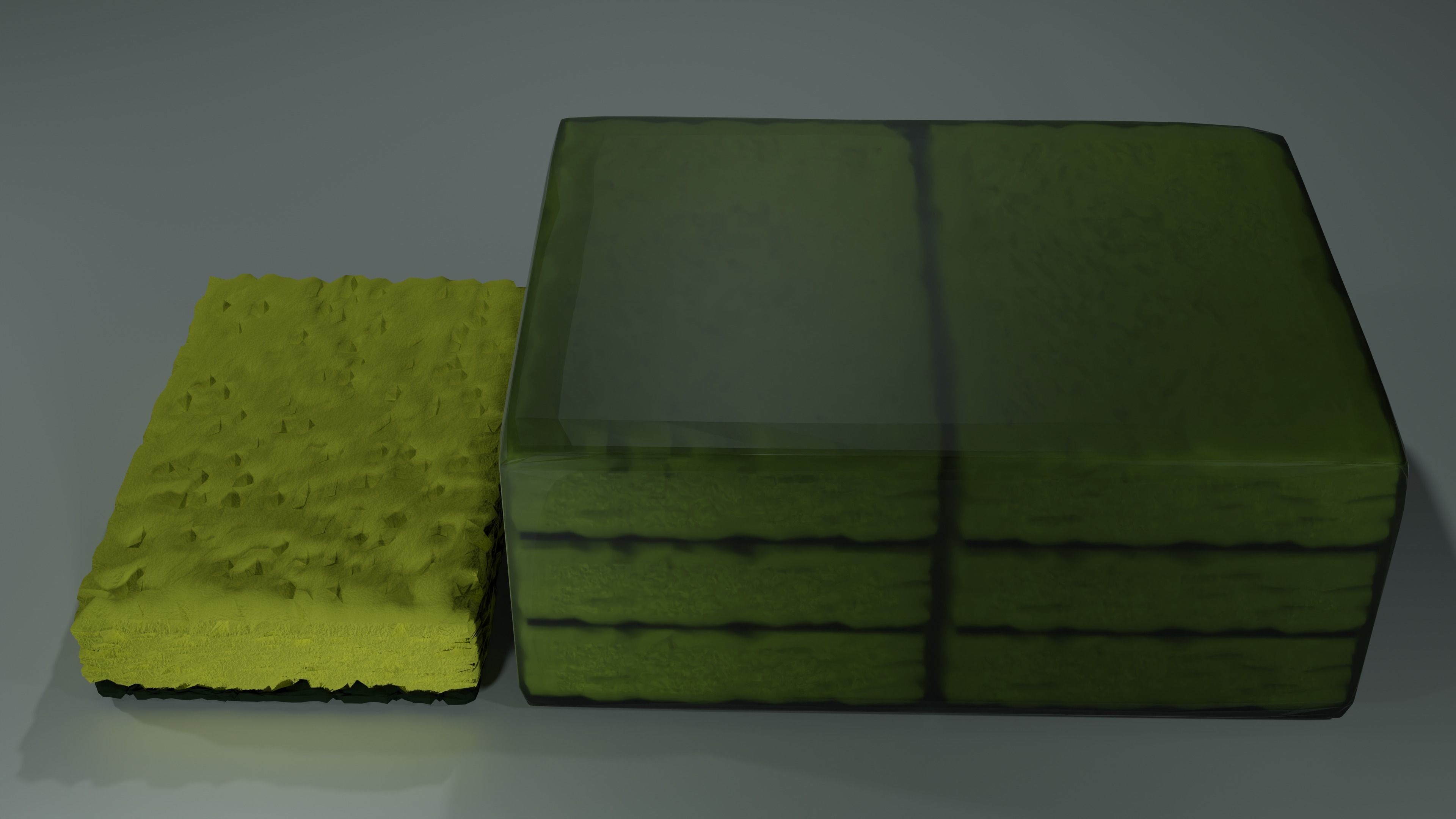 Sponge Package 3D model_1