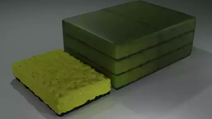 Sponge Package  3D model