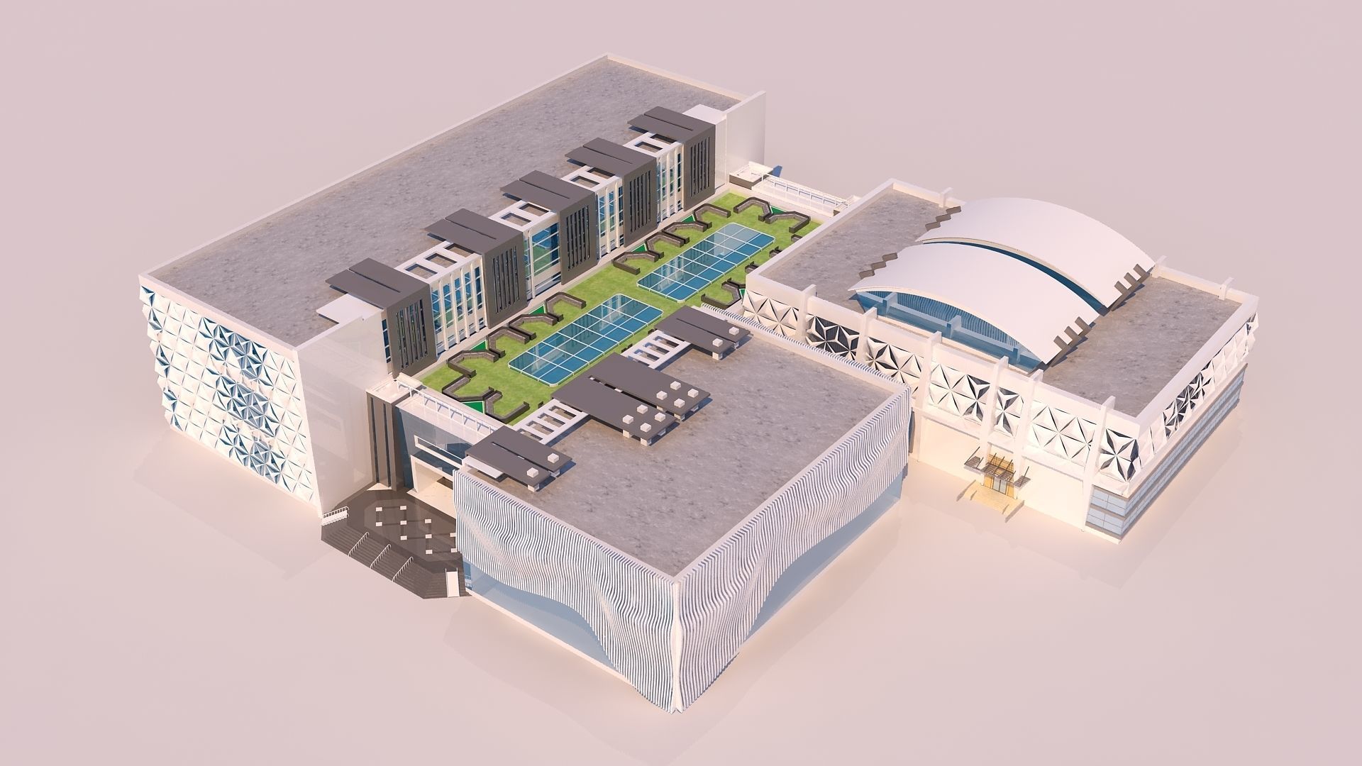 0034 - Art Center - 2021 - 01 - Design 03 - 2D Plans - 3D Files 3D model_3