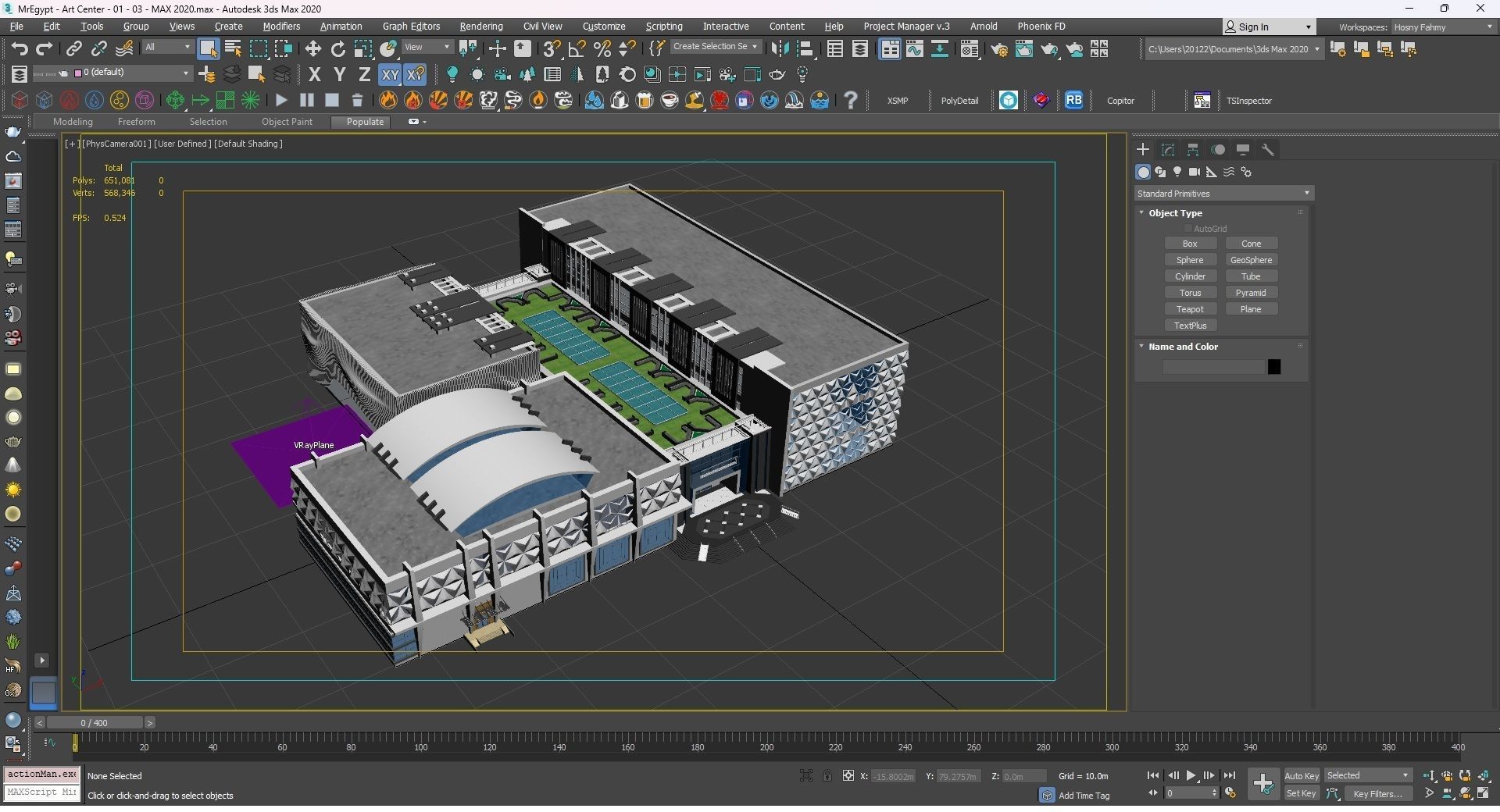 0034 - Art Center - 2021 - 01 - Design 03 - 2D Plans - 3D Files 3D model_24