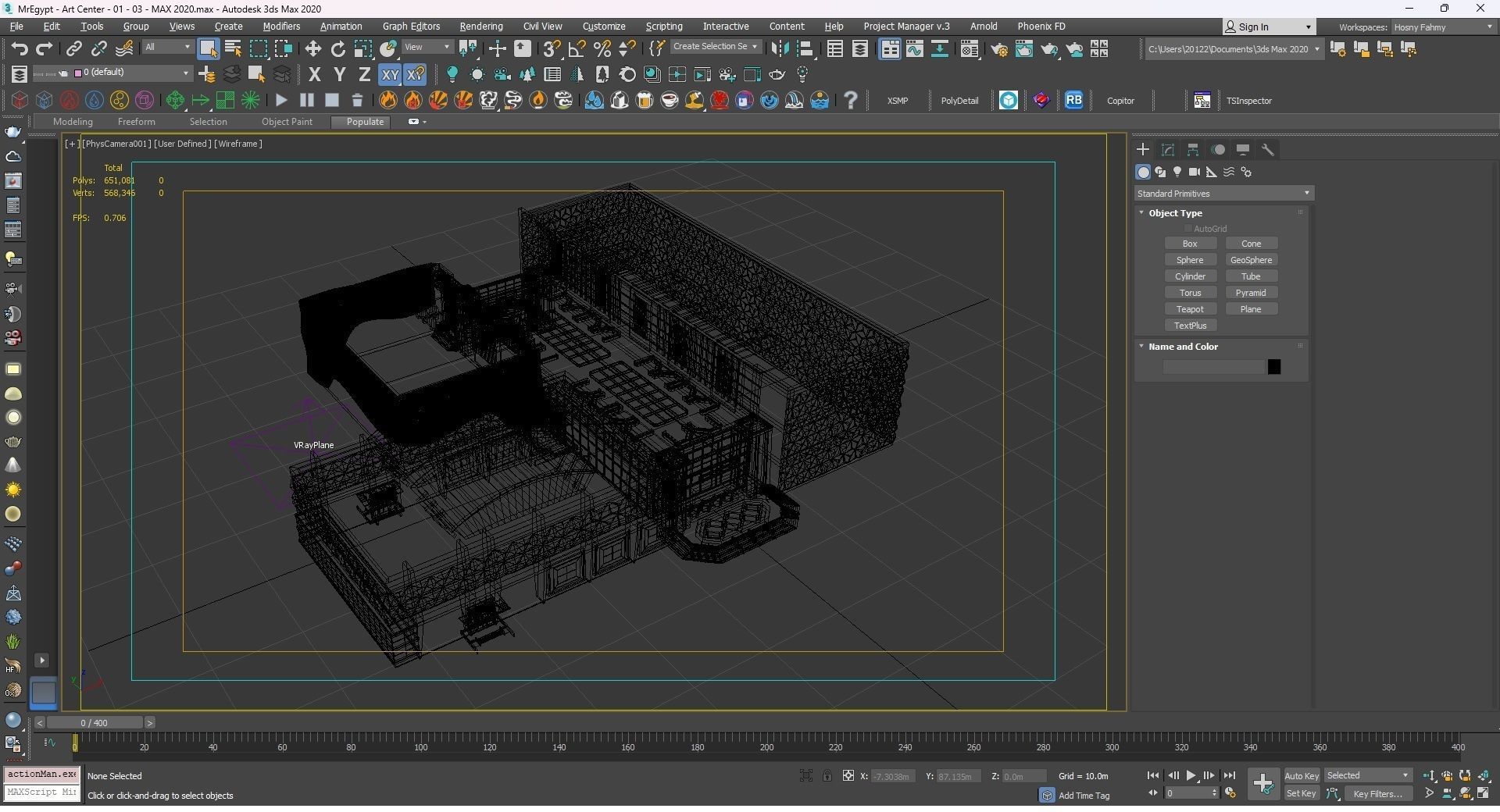 0034 - Art Center - 2021 - 01 - Design 03 - 2D Plans - 3D Files 3D model_26