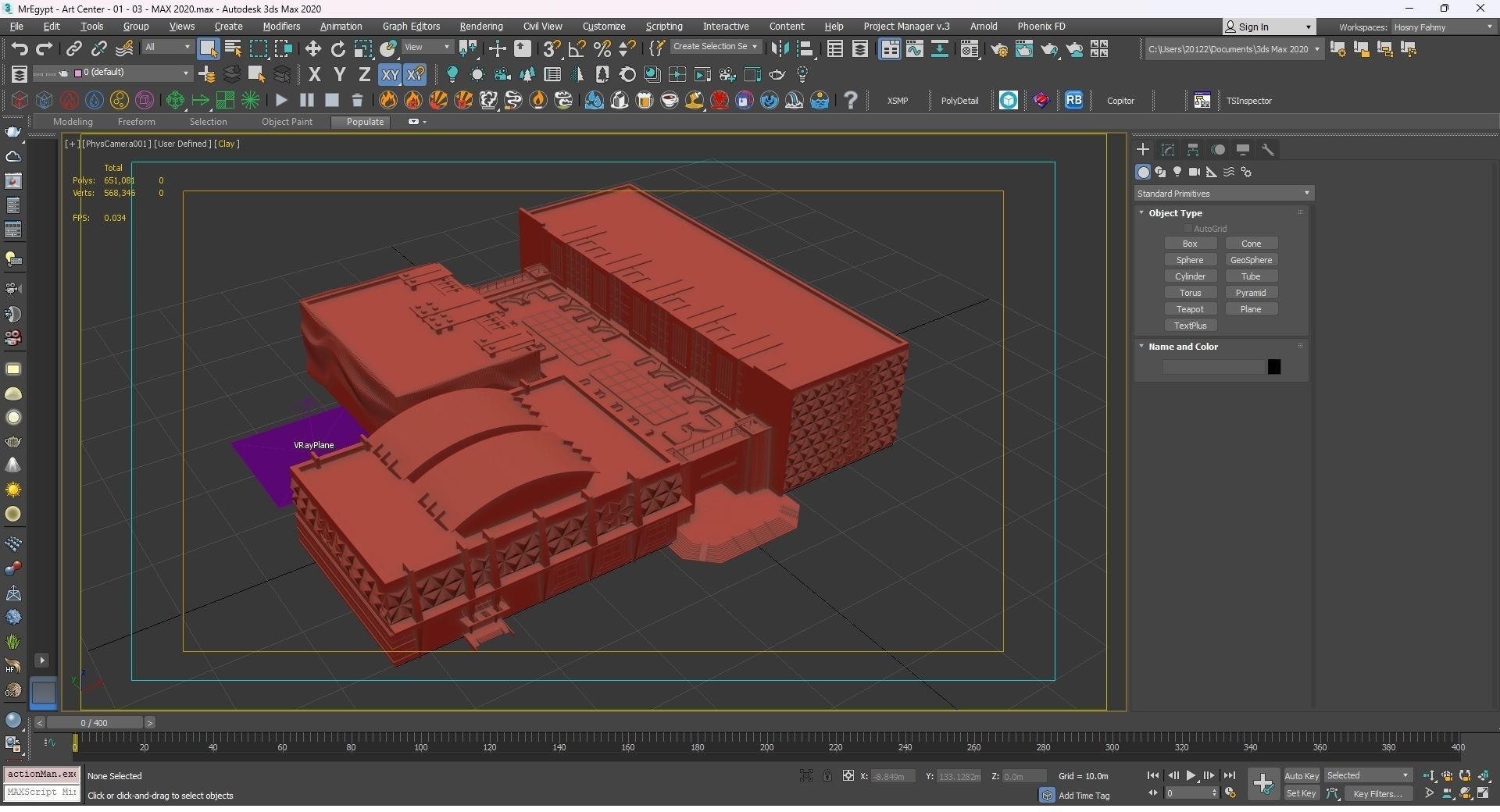 0034 - Art Center - 2021 - 01 - Design 03 - 2D Plans - 3D Files 3D model_25