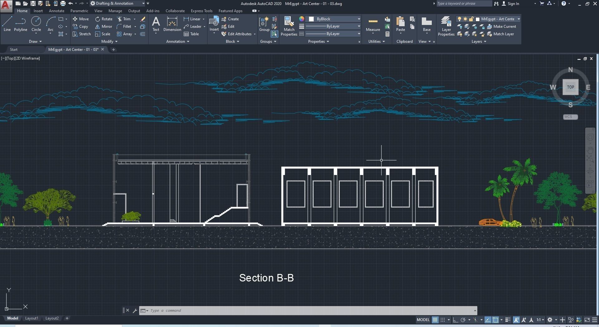 0034 - Art Center - 2021 - 01 - Design 03 - 2D Plans - 3D Files 3D model_23