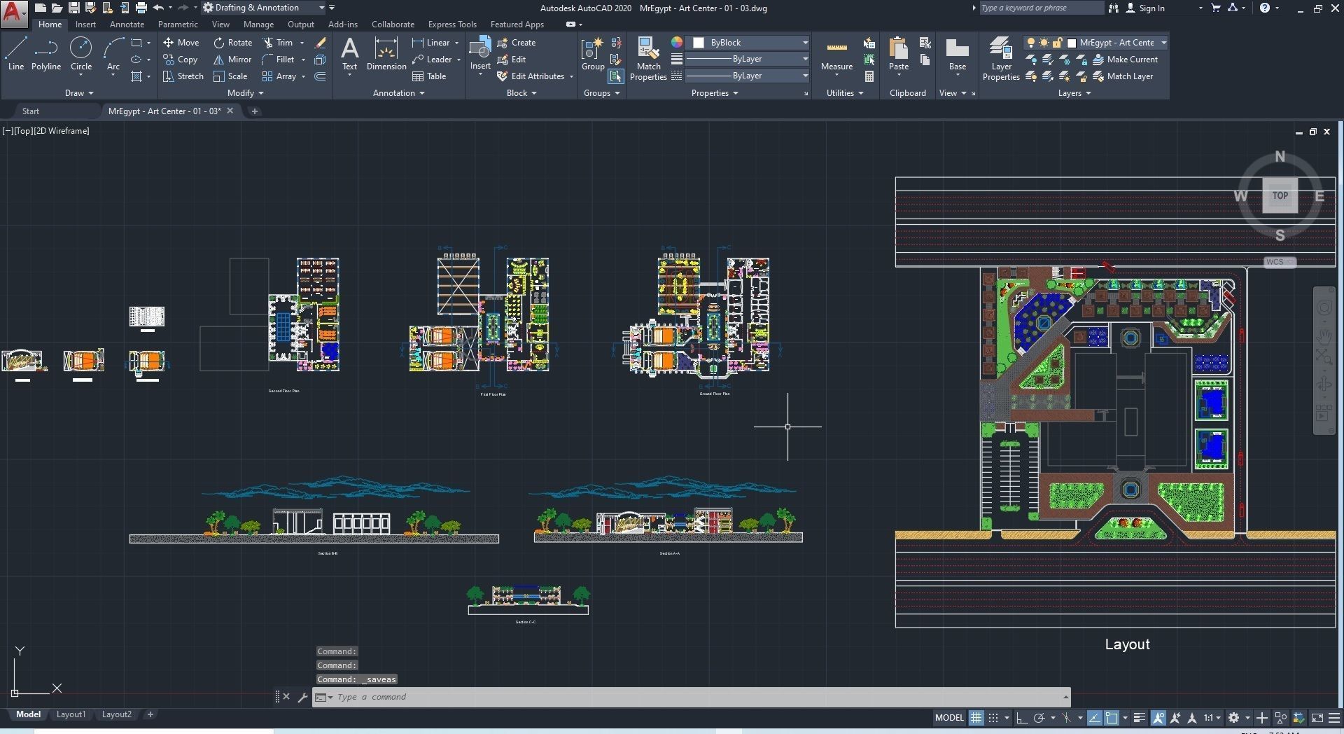 0034 - Art Center - 2021 - 01 - Design 03 - 2D Plans - 3D Files 3D model_17