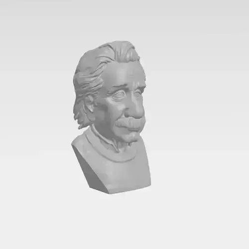 portalibros caricatura de Albert Einstein 3D print model