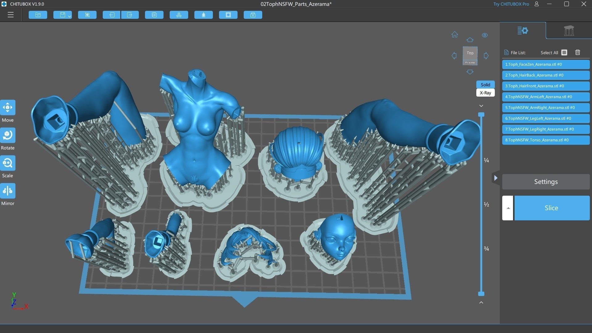 ADULT TOPH NSFW STL READY FOR 3D PRINTING 3D print model_7