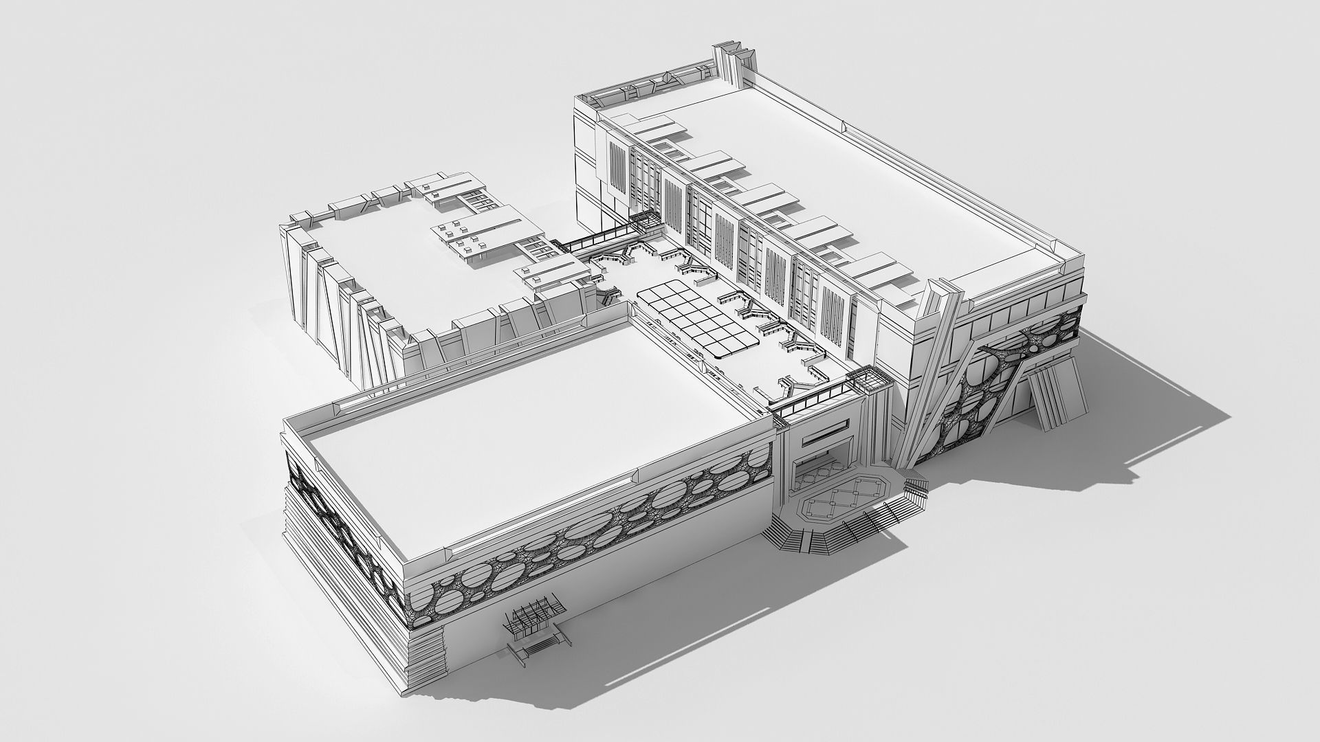 0035 - Art Center - 2021 - 01 - Design 04 - 2D Plans - 3D Files 3D model_14