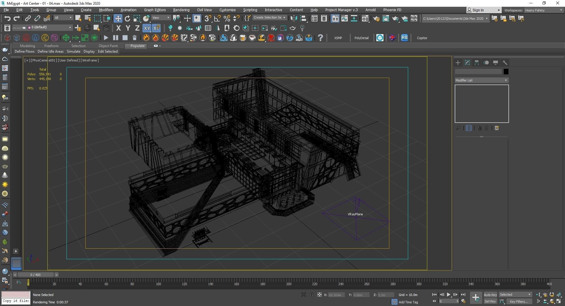 0035 - Art Center - 2021 - 01 - Design 04 - 2D Plans - 3D Files 3D model_23