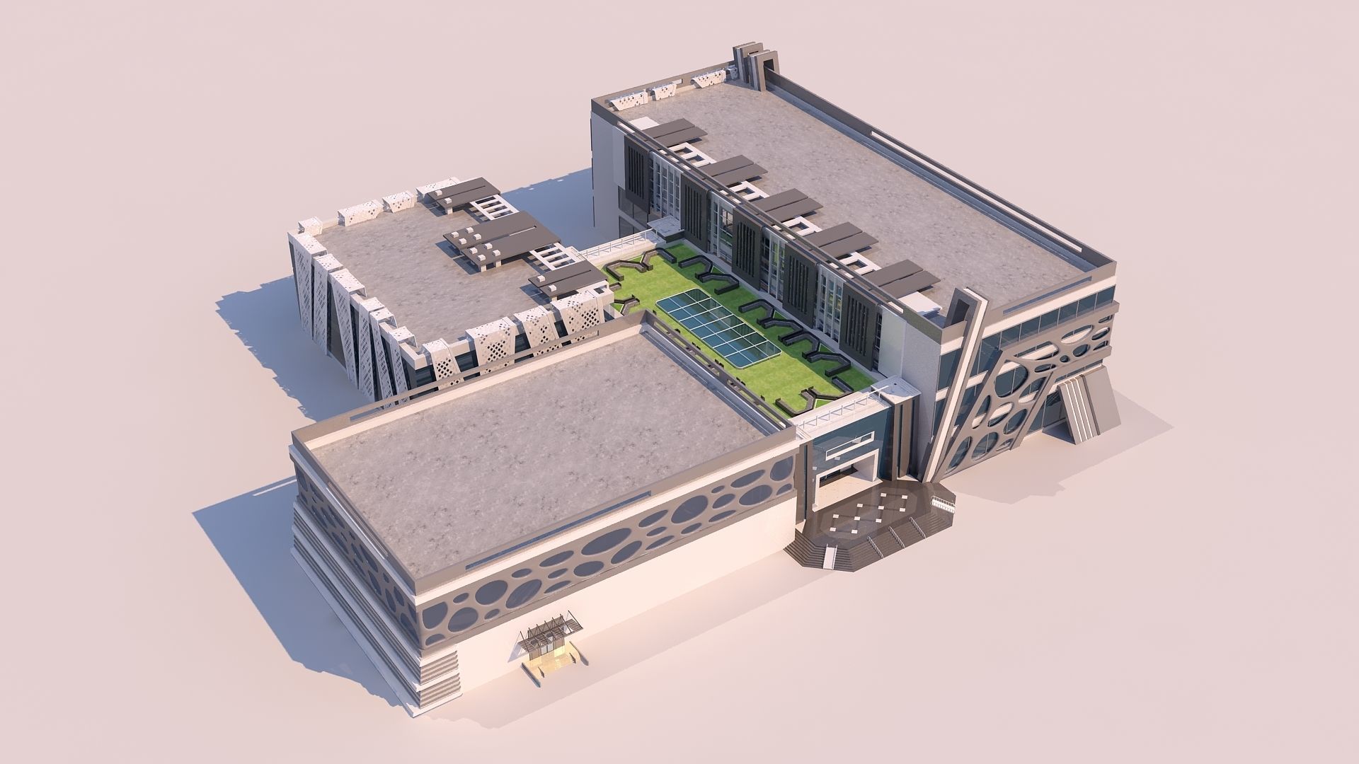 0035 - Art Center - 2021 - 01 - Design 04 - 2D Plans - 3D Files 3D model_1