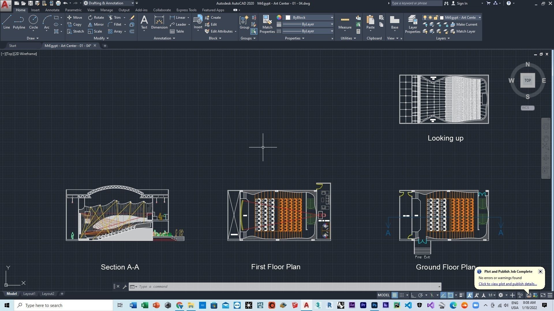 0035 - Art Center - 2021 - 01 - Design 04 - 2D Plans - 3D Files 3D model_29