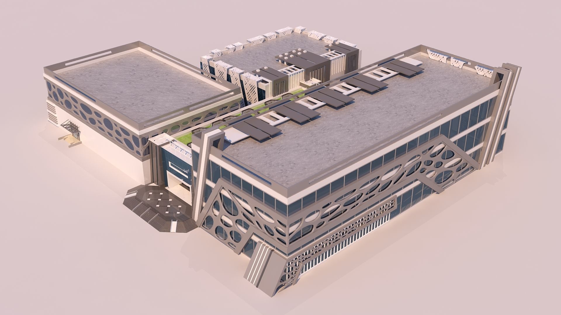 0035 - Art Center - 2021 - 01 - Design 04 - 2D Plans - 3D Files 3D model_2