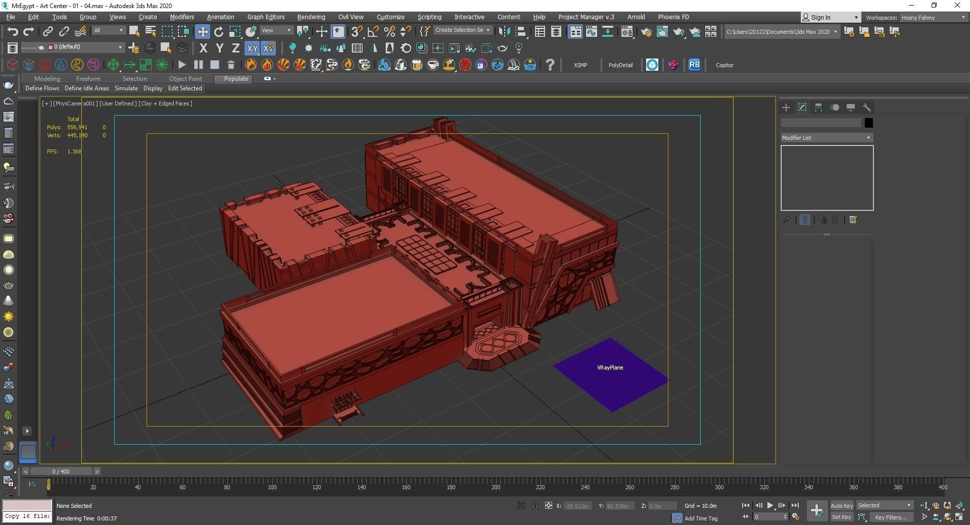 0035 - Art Center - 2021 - 01 - Design 04 - 2D Plans - 3D Files 3D model_24