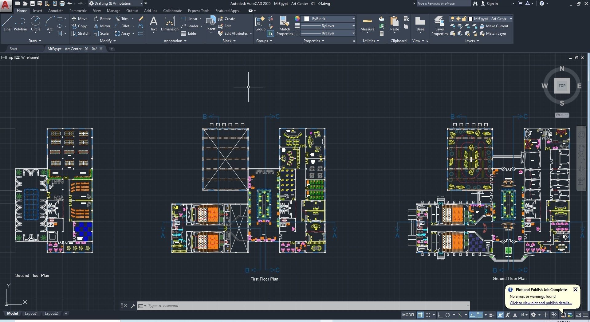 0035 - Art Center - 2021 - 01 - Design 04 - 2D Plans - 3D Files 3D model_27