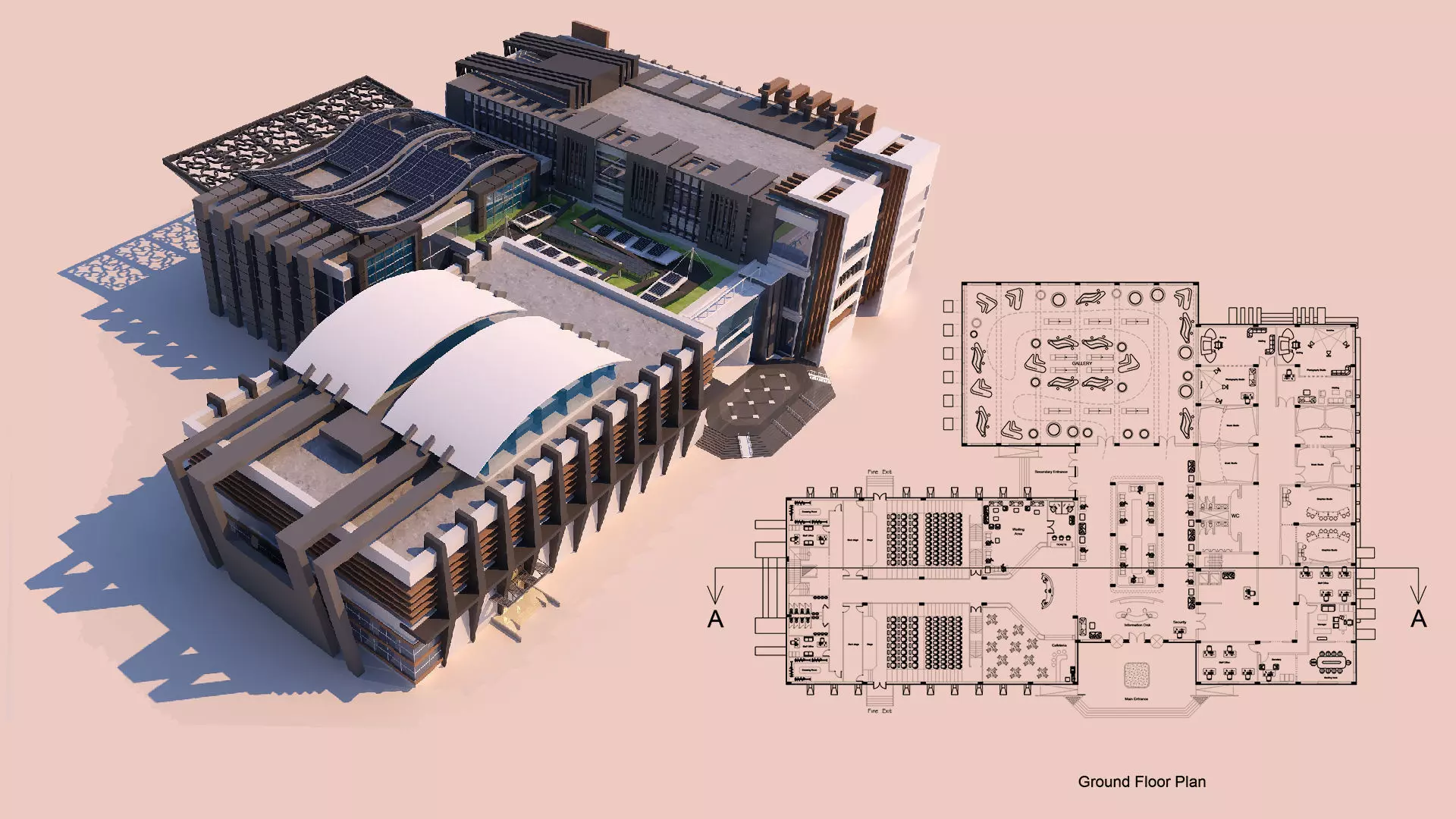 0036 - Art Center - 2021 - 01 - Design 05 - 2D Plans - 3D Files 3D model_0