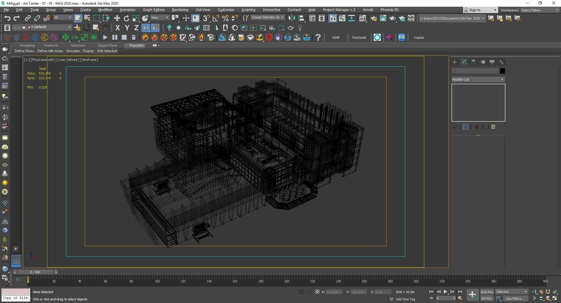 0036 - Art Center - 2021 - 01 - Design 05 - 2D Plans - 3D Files 3D model_23