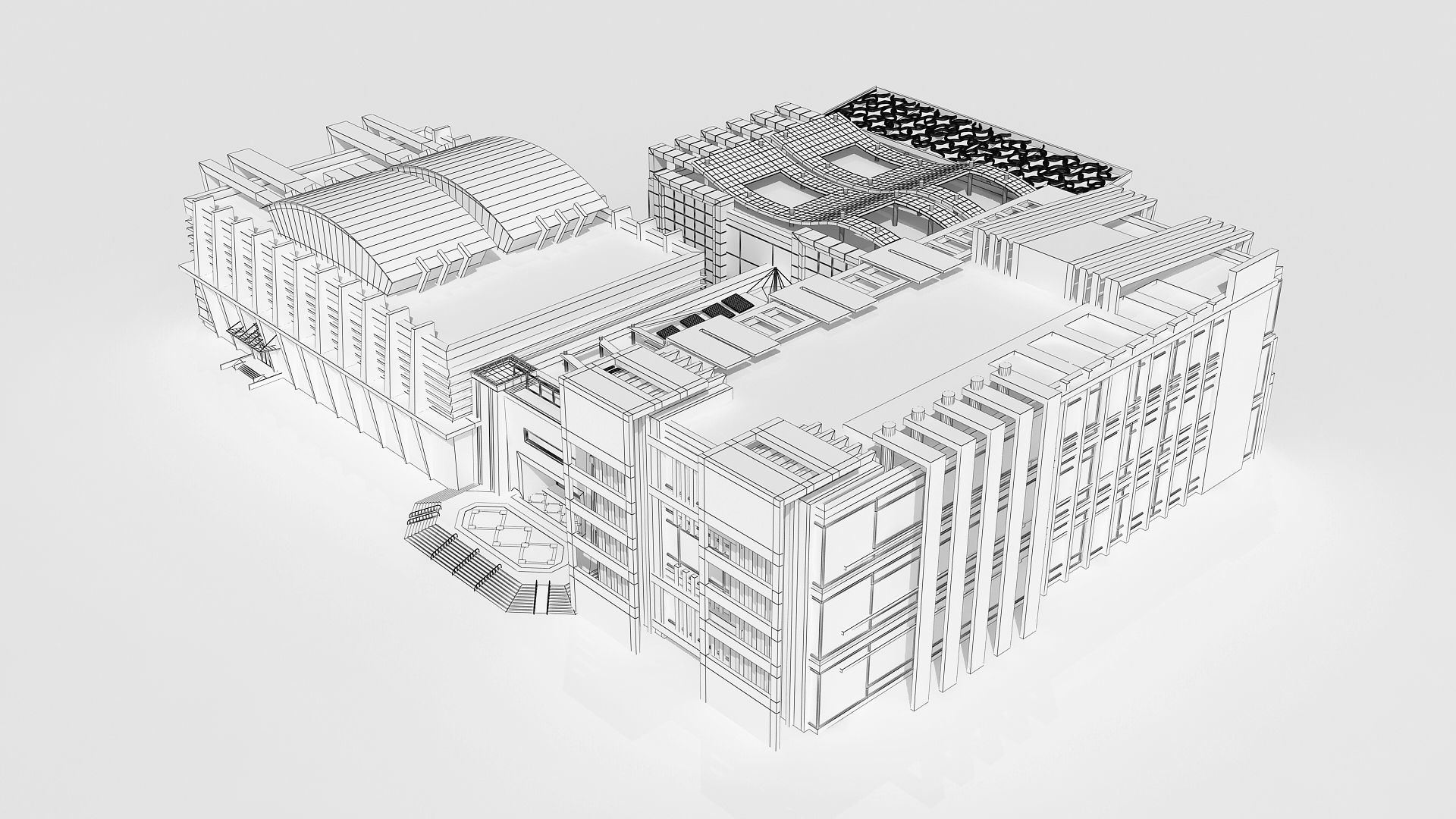 0036 - Art Center - 2021 - 01 - Design 05 - 2D Plans - 3D Files 3D model_15