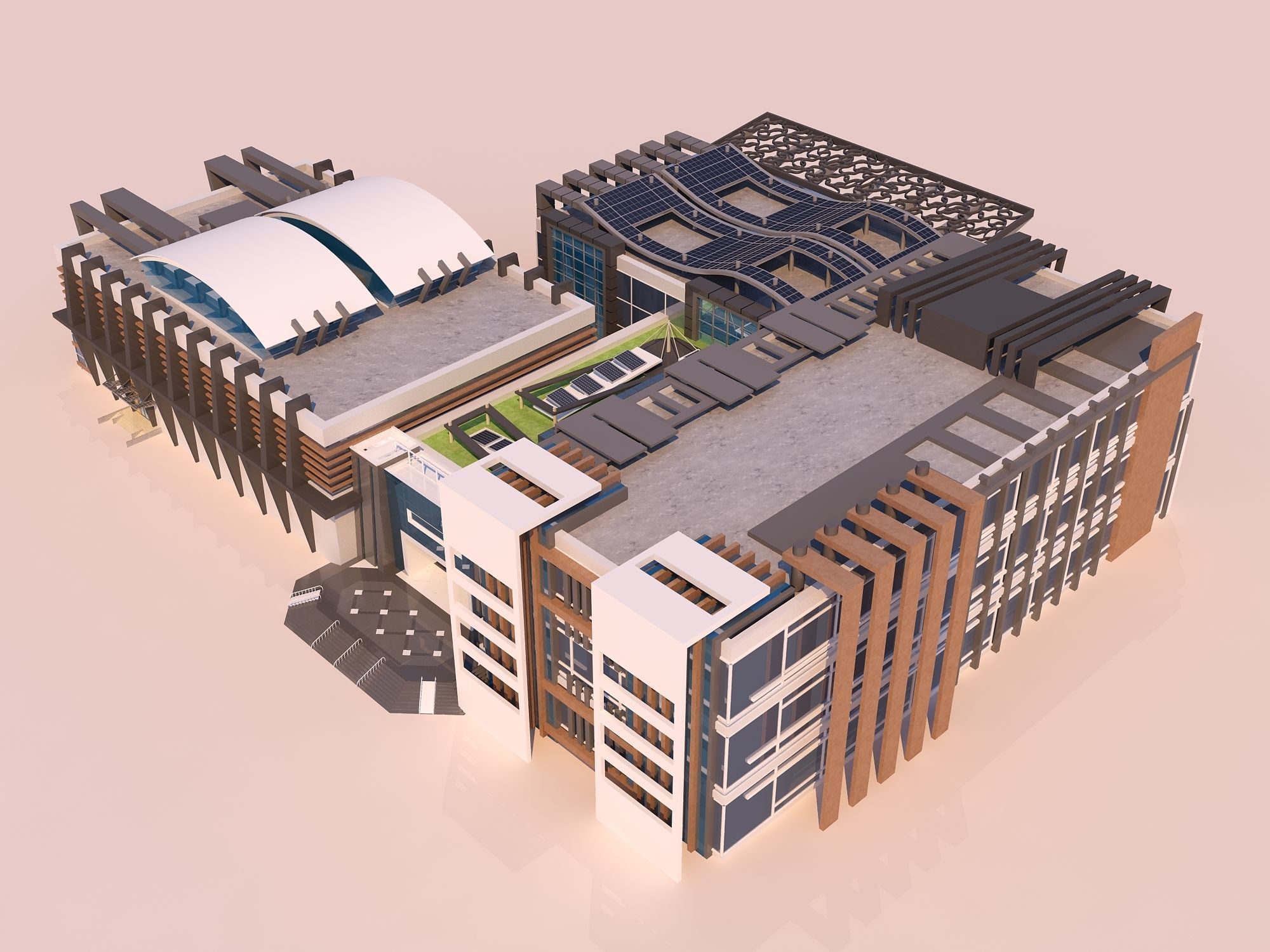 0036 - Art Center - 2021 - 01 - Design 05 - 2D Plans - 3D Files 3D model_1