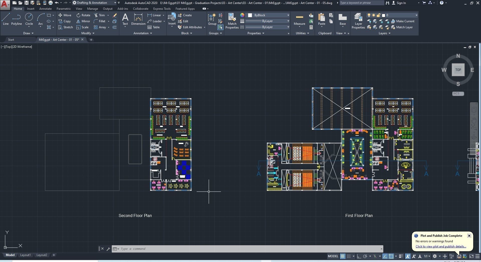 0036 - Art Center - 2021 - 01 - Design 05 - 2D Plans - 3D Files 3D model_28