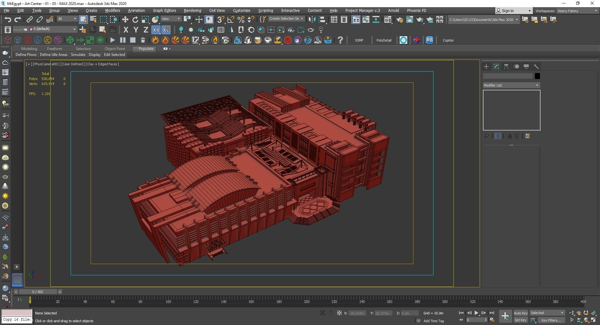 0036 - Art Center - 2021 - 01 - Design 05 - 2D Plans - 3D Files 3D model_24