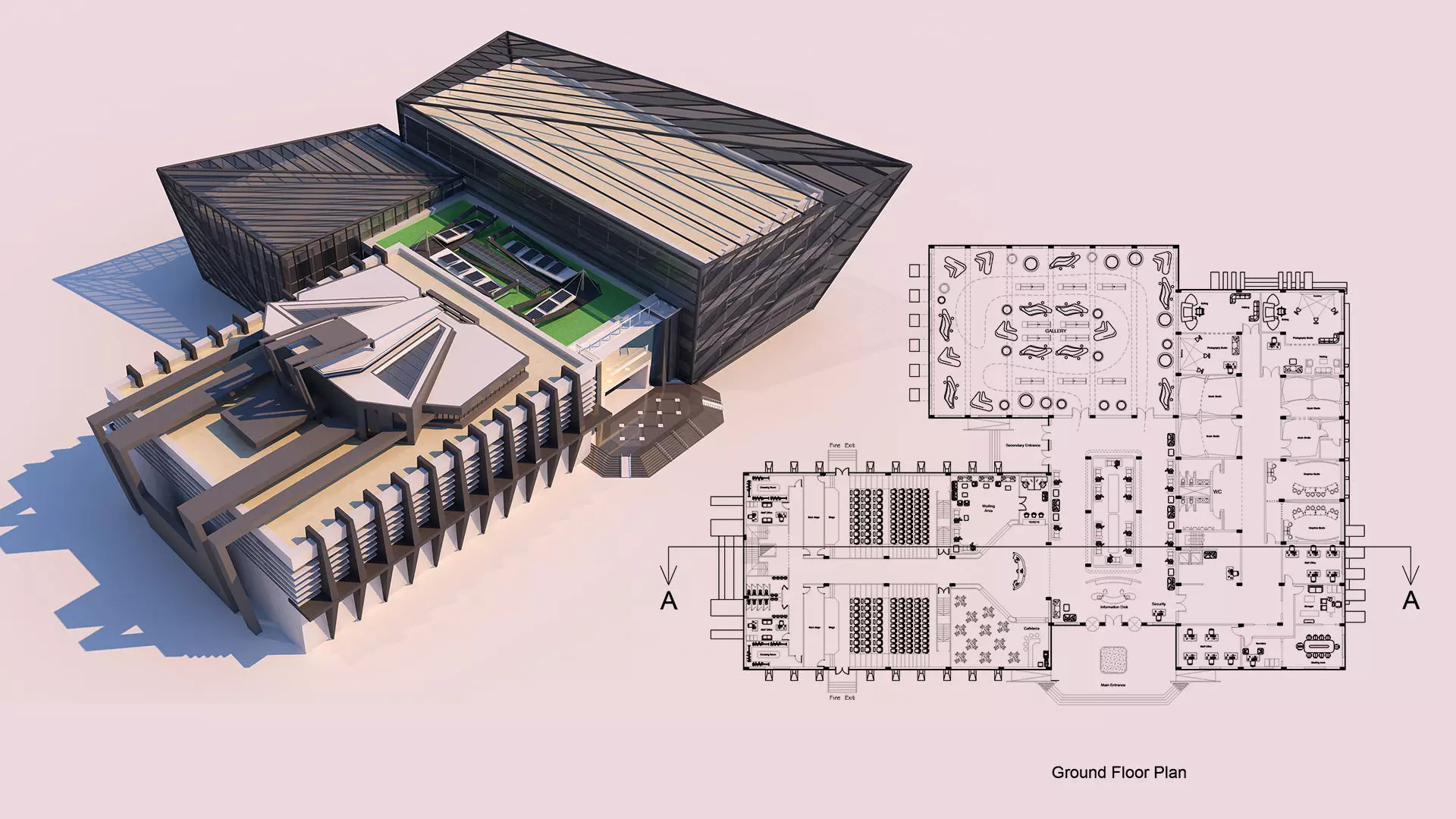 0037 - Art Center - 2021 - 01 - Design 06 - 2D Plans - 3D Files 3D model_0