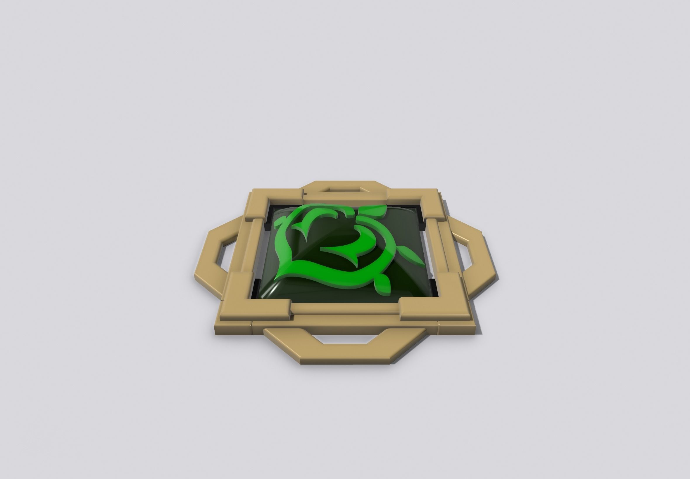 Liyue Dendro Vision Genshin Impact 3D print model_6