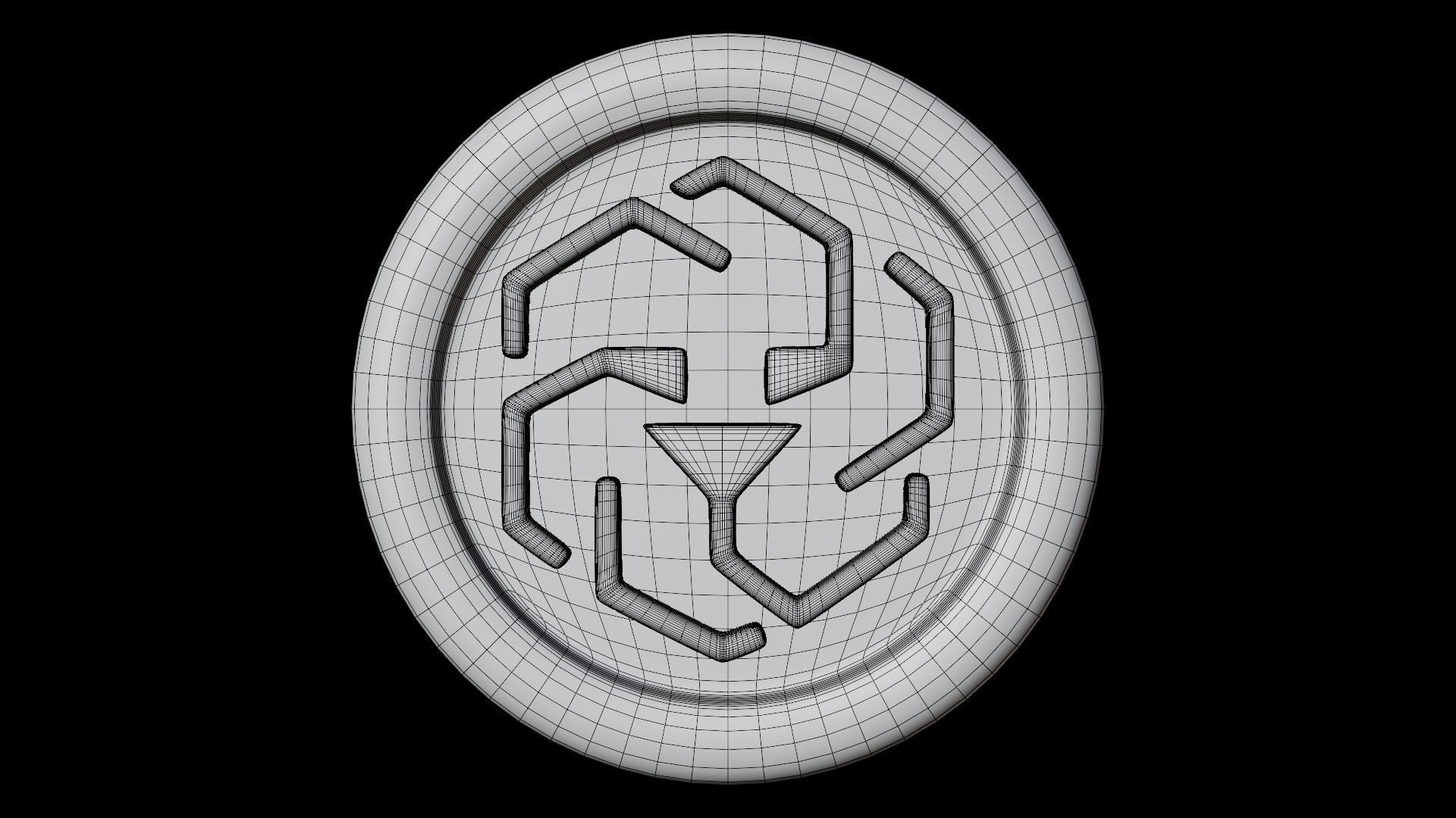 20 Cryptocurrency coin pack with cartoon style Part 2 3D model_36