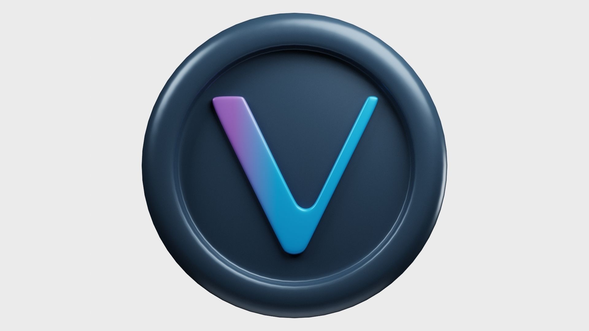 20 Cryptocurrency coin pack with cartoon style Part 2 3D model_11