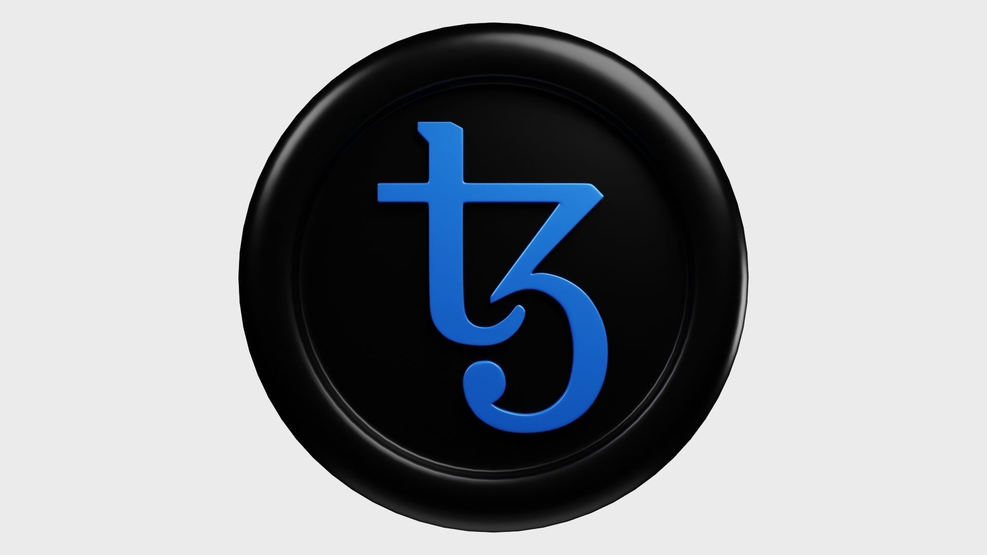 20 Cryptocurrency coin pack with cartoon style Part 2 3D model_19