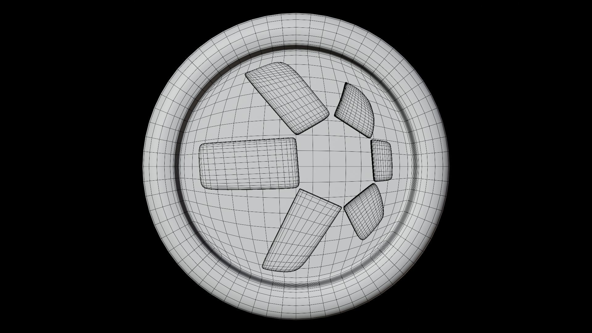 20 Cryptocurrency coin pack with cartoon style Part 2 3D model_10