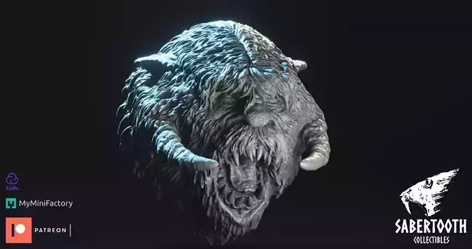 Star Wars Wampa Magnet Head