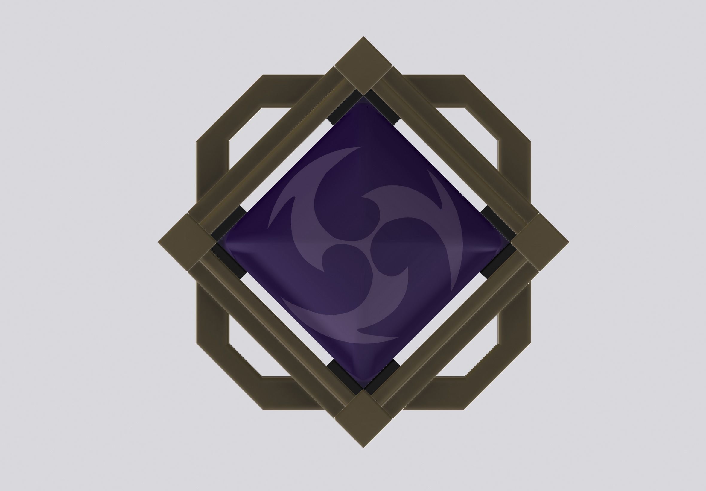 Liyue Electro Vision Genshin Impact 3D print model_5