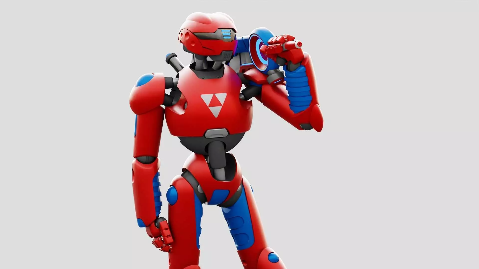 BATTLE DROID ZHOUMI  RIGGED 3D model_0