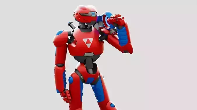 BATTLE DROID ZHOUMI  RIGGED