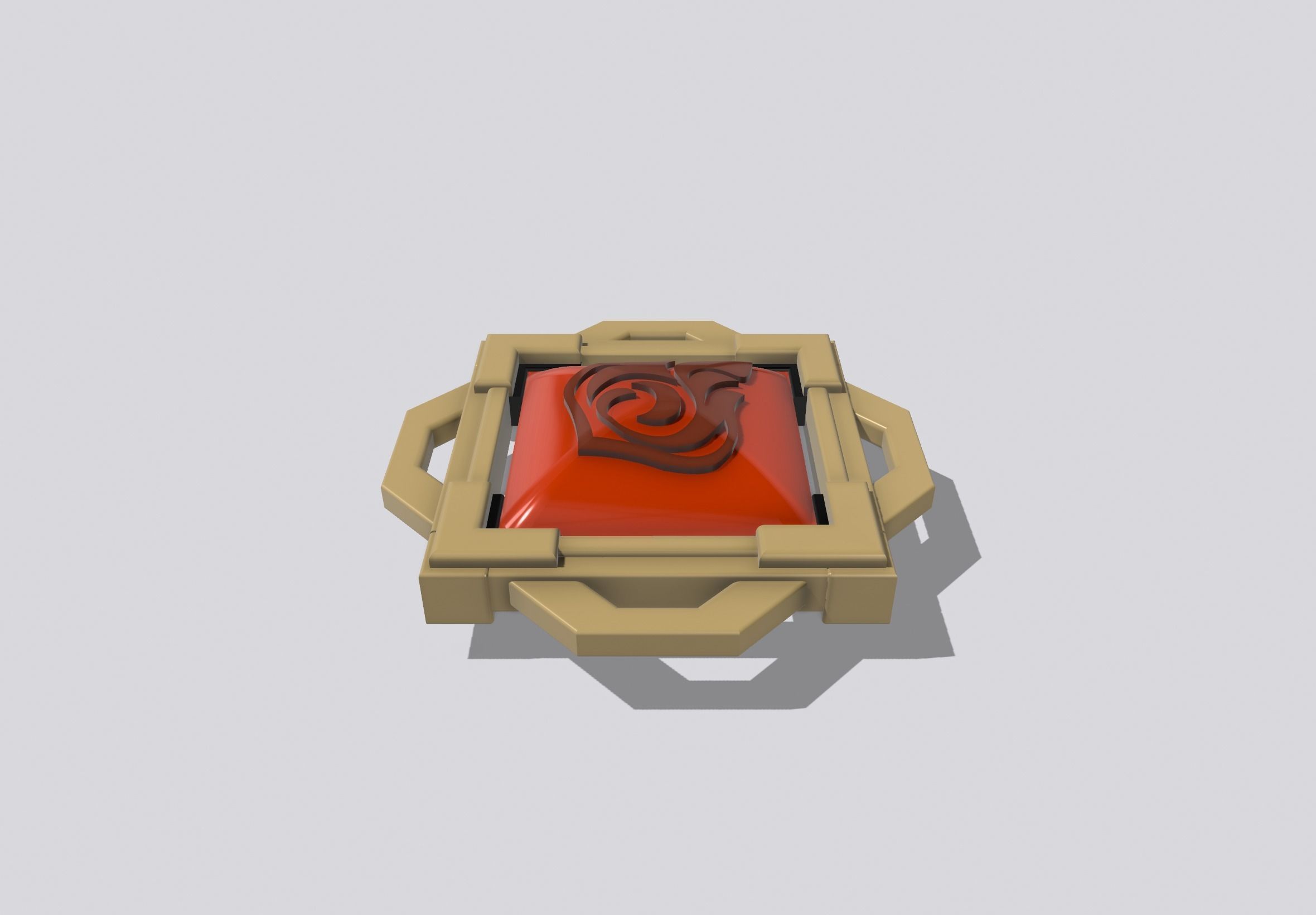 Liyue Pyro Vision Genshin Impact 3D print model_2