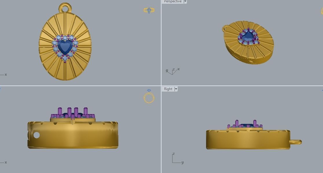 Reliquary Relicario 3D print model 3D print model_7