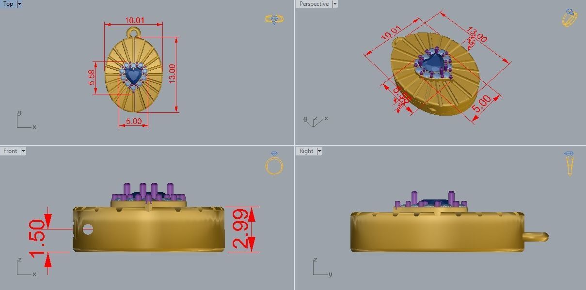 Reliquary Relicario 3D print model 3D print model_4