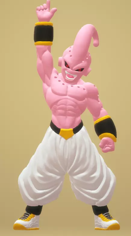 DBZ Buu basketball player 3D print model
