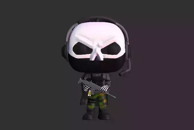 ゴースト【Call of Duty funko Pop!】 Funko Pop! Vinyl: Call of Duty - Lt. Simon 