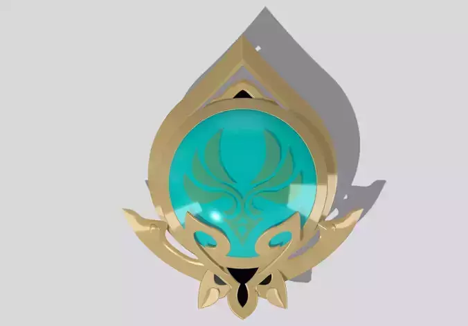 Sumeru Anemo Vision Genshin Impact 3D print model