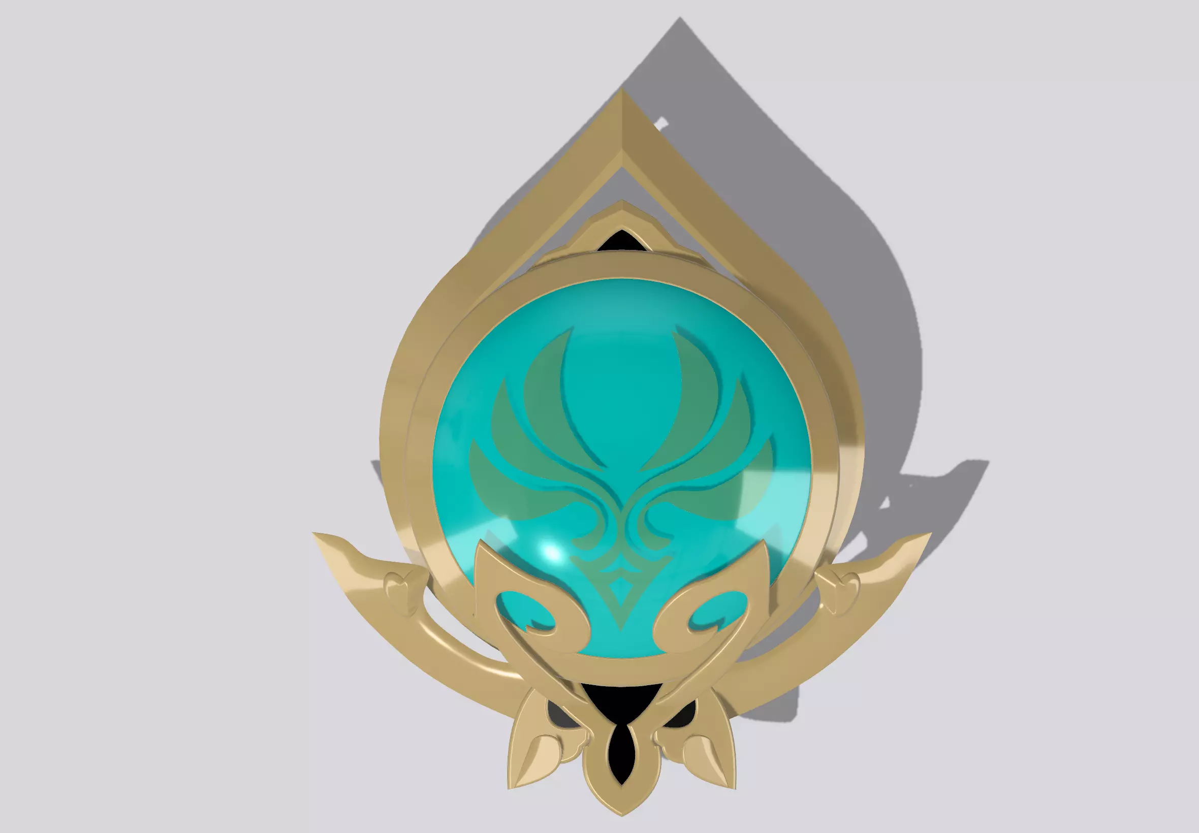 Sumeru Anemo Vision Genshin Impact 3D print model_0