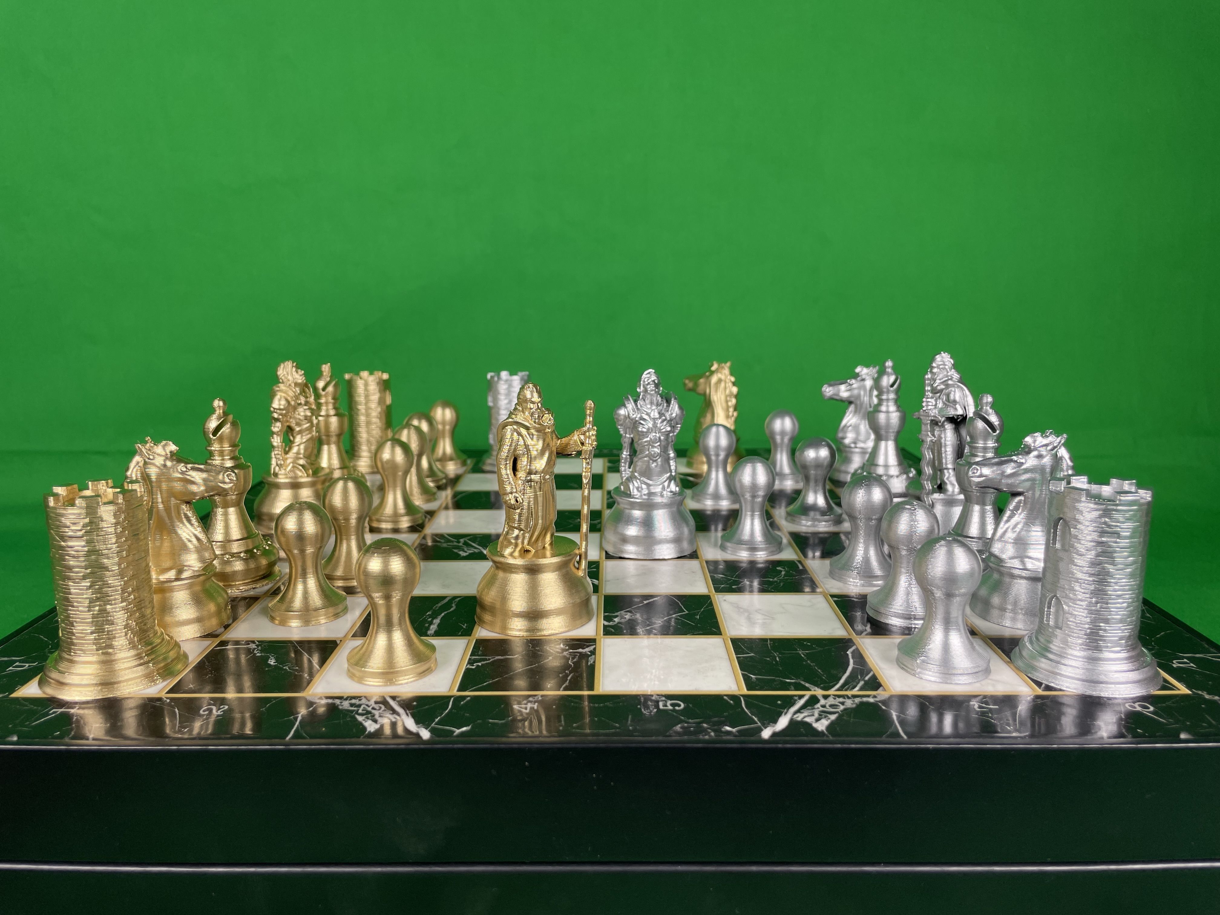 Knight Chess Set - Chevalier Chess 3D print model_18