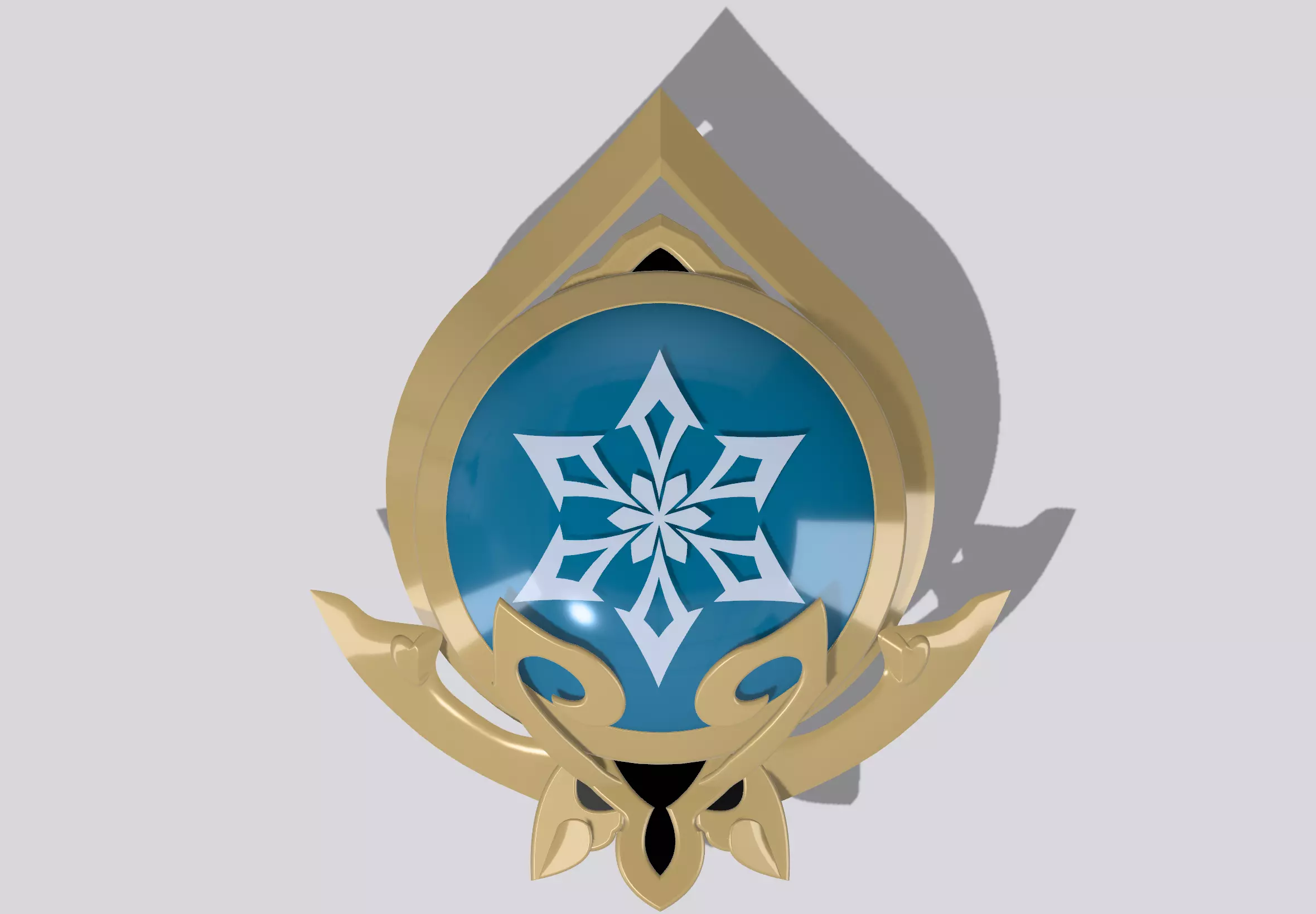 Sumeru Cryo Vision Genshin Impact 3D print model