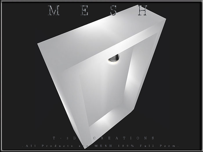 BULB DISPLAY 04 Low-poly 3D model_4