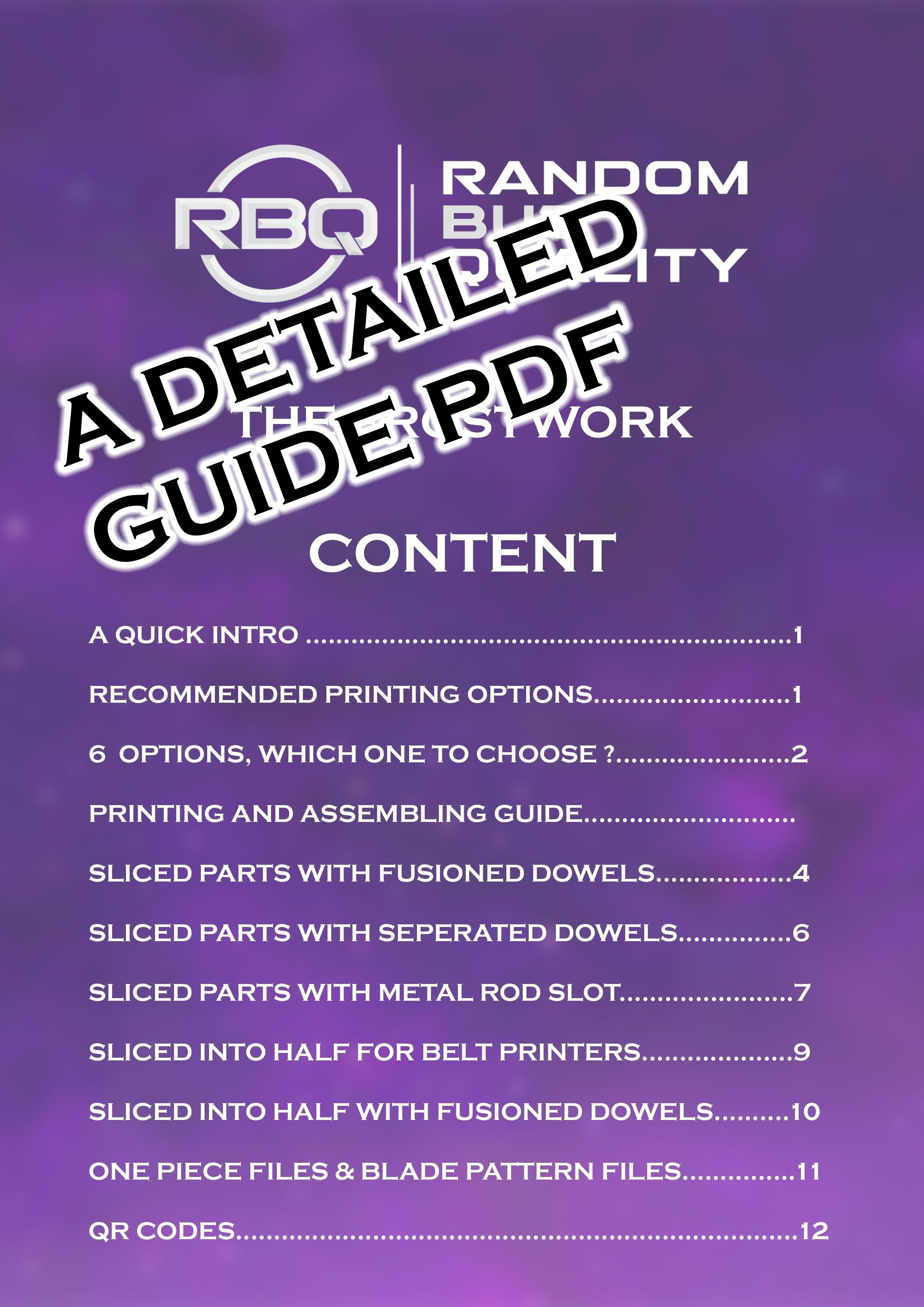 Frostwork--Sword of Xiao Xingchen--The Untamed--Print Ready 3D print model_4