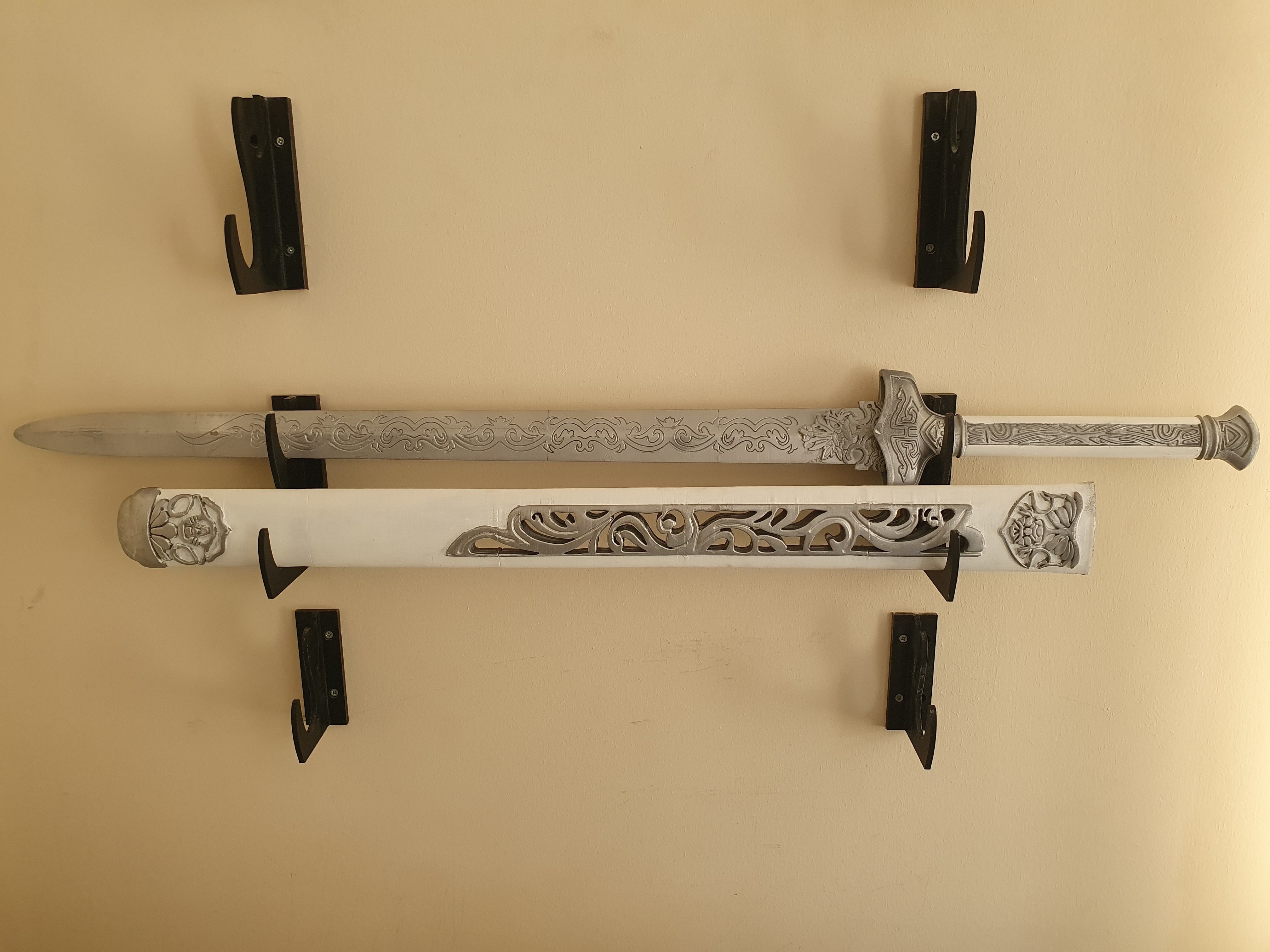 Frostwork--Sword of Xiao Xingchen--The Untamed--Print Ready 3D print model_2