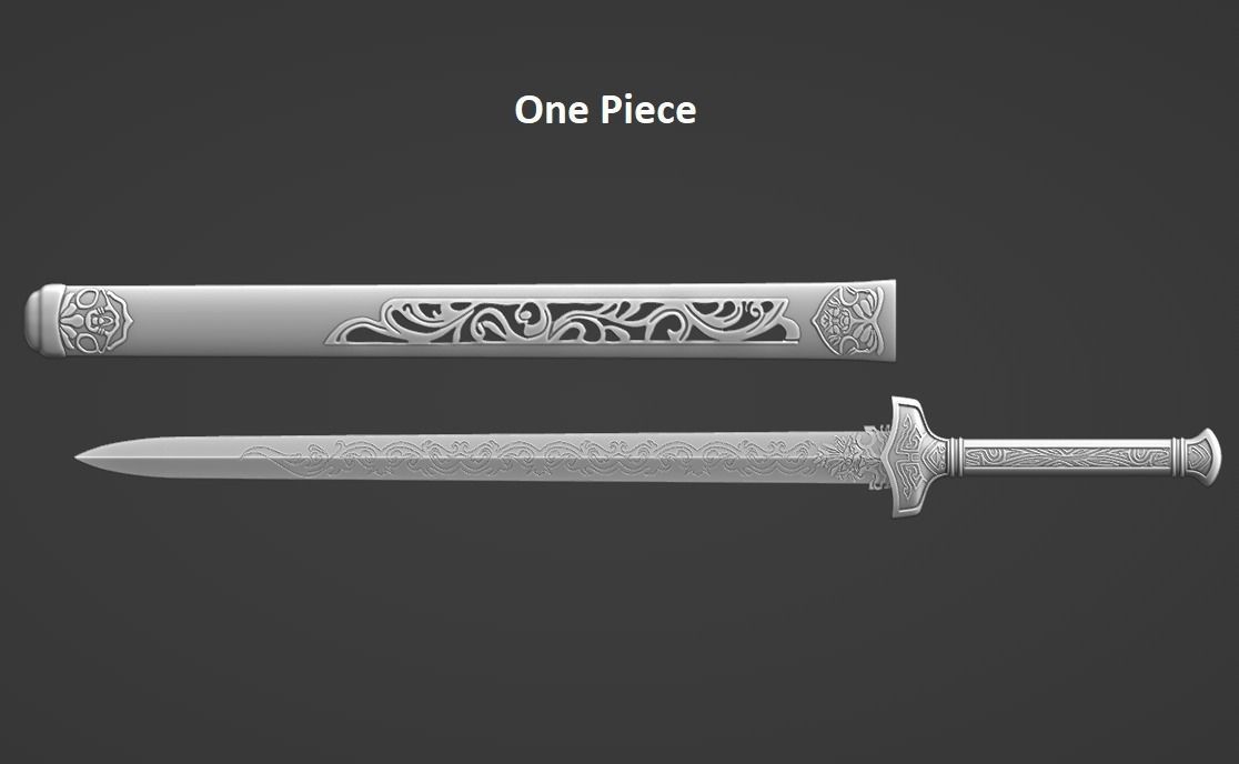 Frostwork--Sword of Xiao Xingchen--The Untamed--Print Ready 3D print model_5