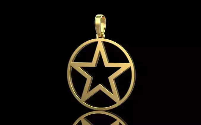 Star pendant model 324