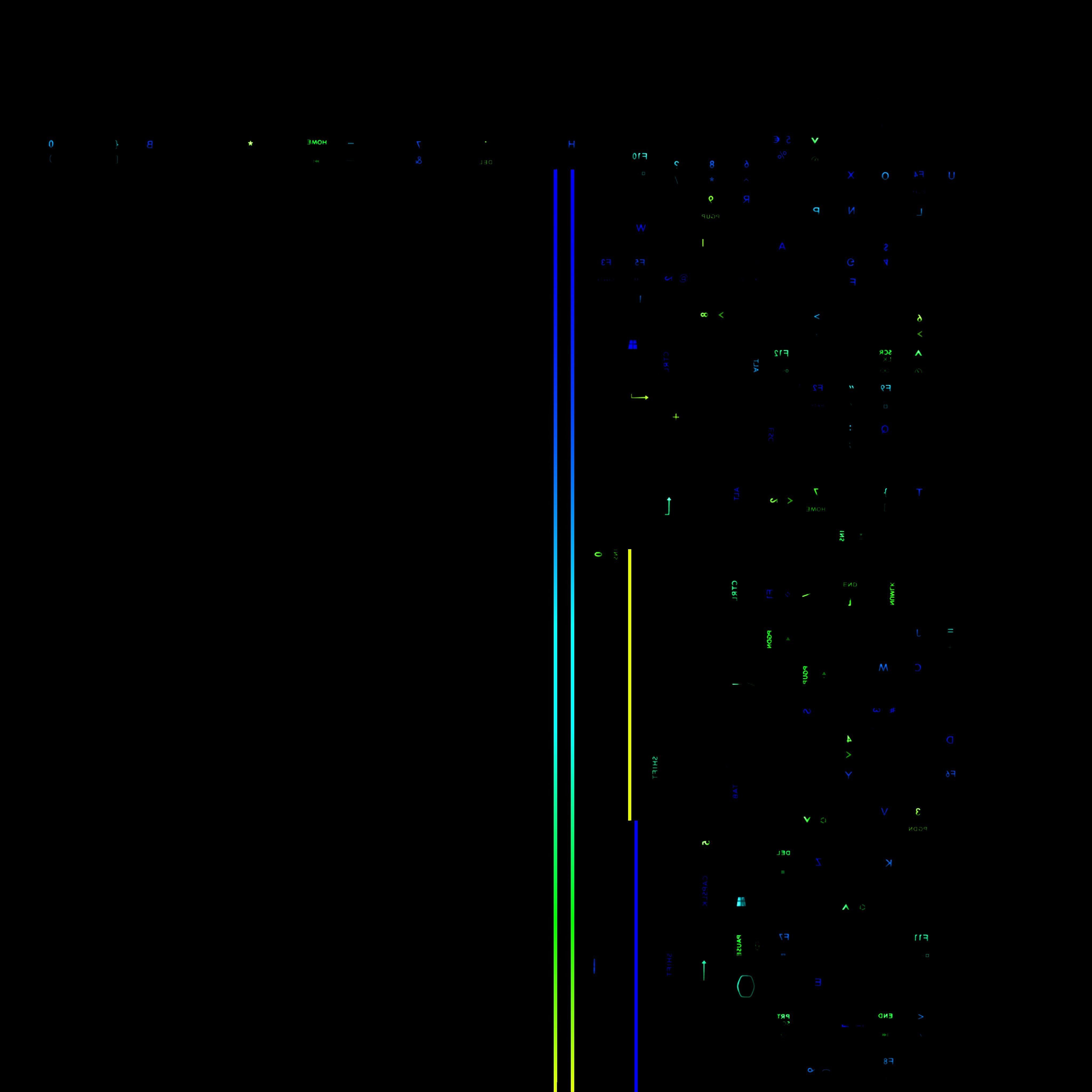 Cooler Master SK650 Keyboard rgb Low-poly 3D model_8