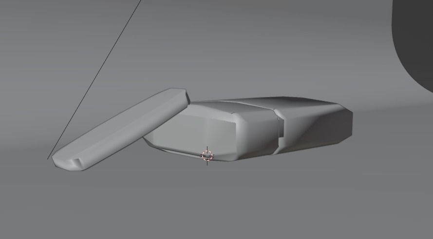 Cannabis Hash Brick Legal or Illegal Low-poly 3D model_6