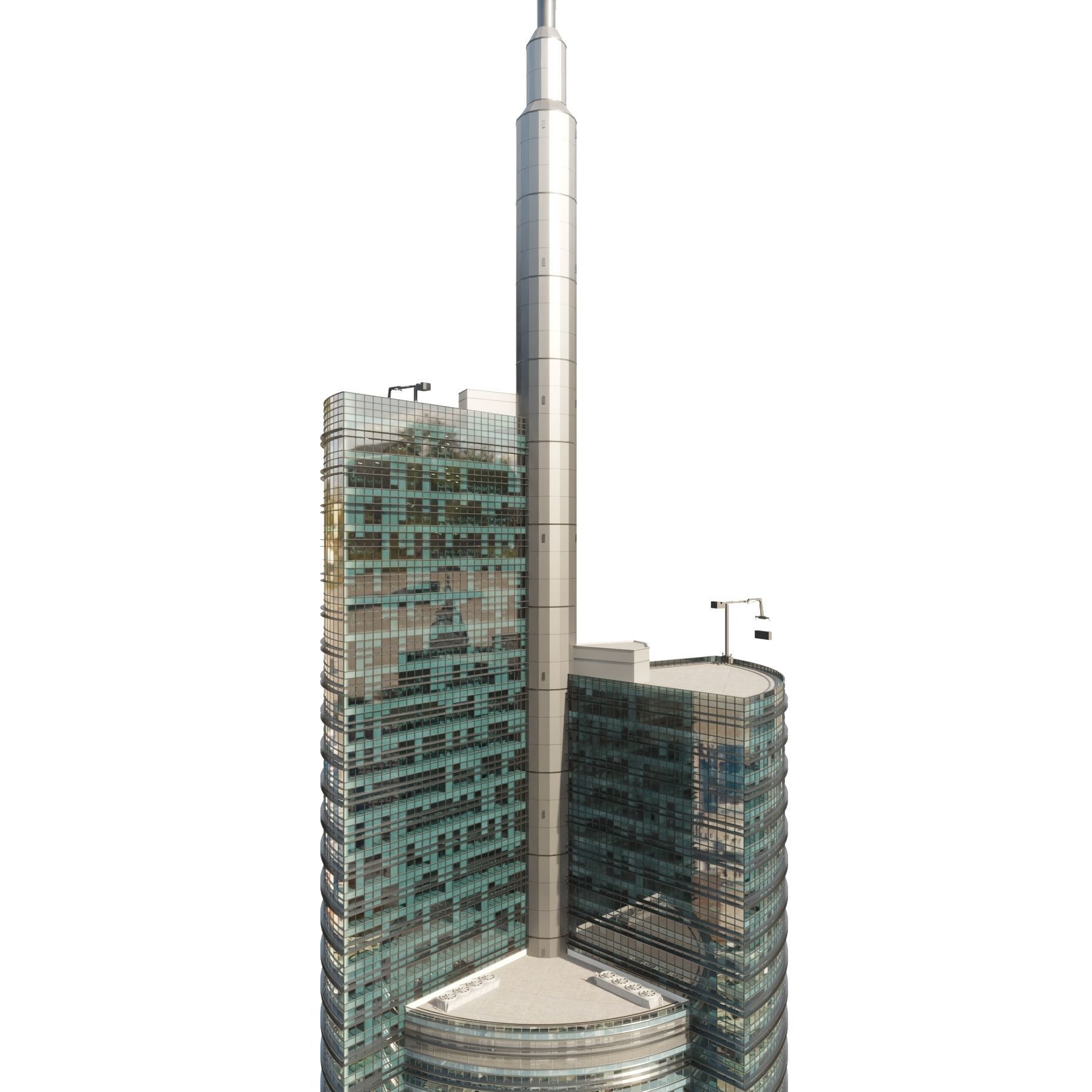 Skyscraper 3 3D model_9